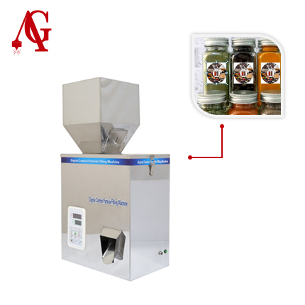 دستگاه پرکن پودر 5-500 گرم با کاپ تخلیه استیل